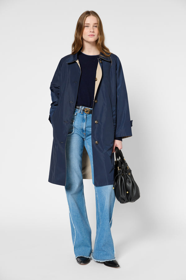 Gerard Darel Trench Droit Réversible - ZITA