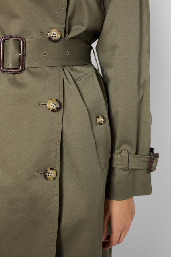 Gerard Darel Trench Long Kaki - SERGE