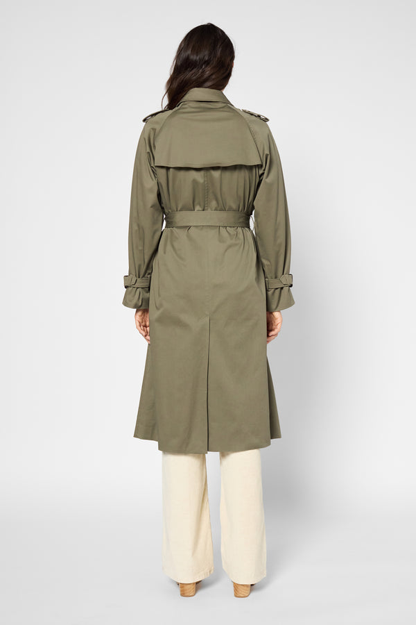 Gerard Darel Trench Long Kaki - SERGE