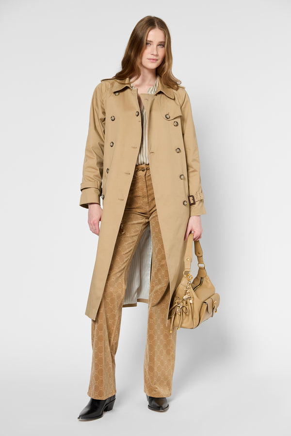 gerard darel Trench long - SERGE
