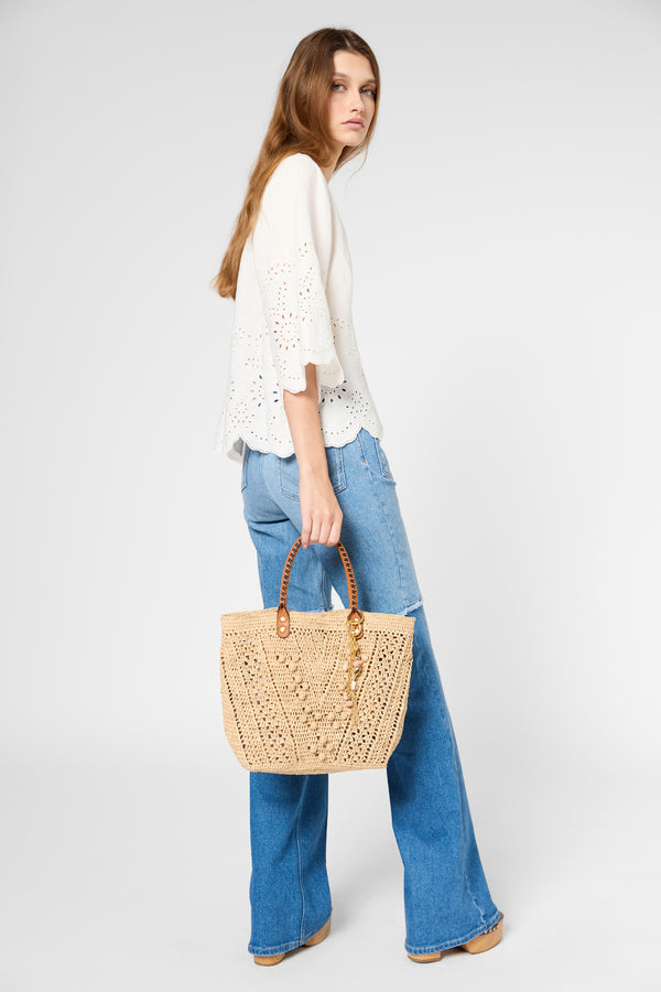 Gerard Darel Tunique En Lin Brodé - UMEIKA