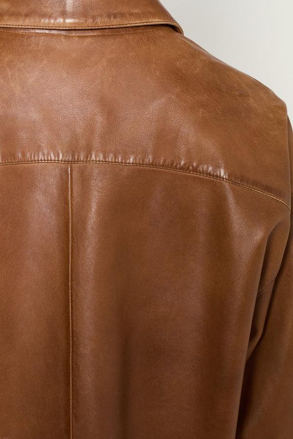 Gerard Darel Veste Courte En Cuir - JOCYA