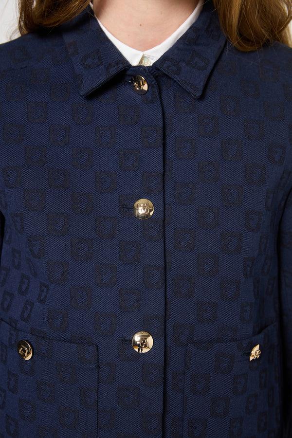 Gerard Darel Veste En Coton à Monogramme - RAMATA