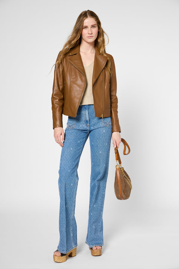 Gerard Darel Veste En Cuir - ROBINE