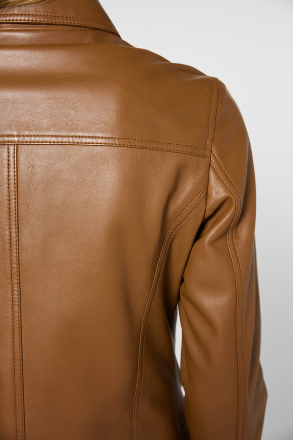 Gerard Darel Veste En Cuir - ROBINE