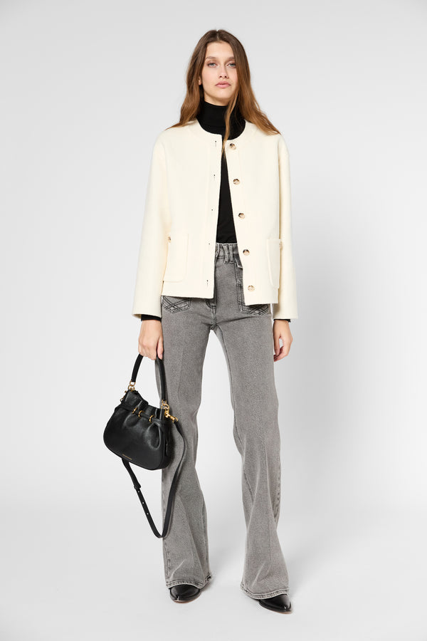 Gerard Darel Veste En Laine Bouclette - SORAYA