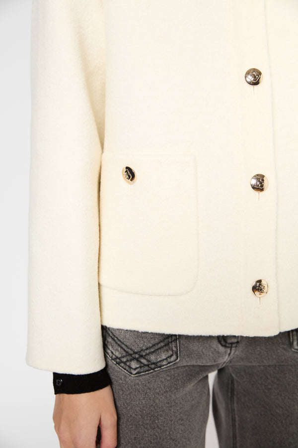 Gerard Darel Veste En Laine Bouclette - SORAYA