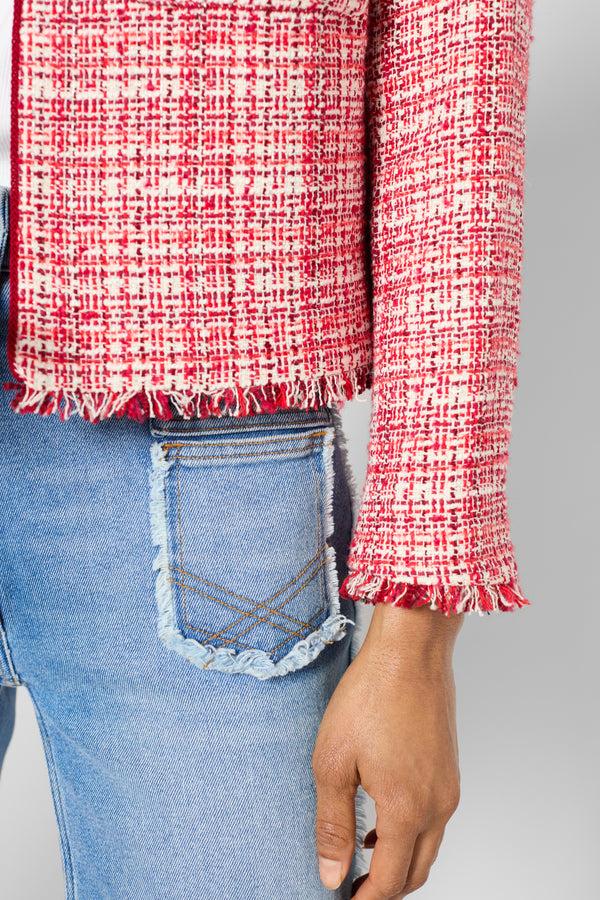 Gerard Darel Veste En Tweed Et Lurex - ROSARA