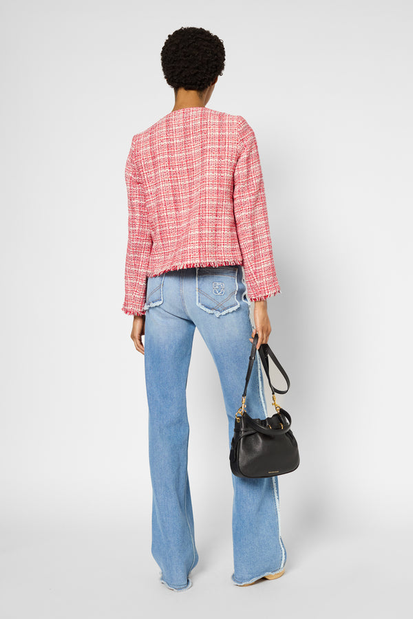 Gerard Darel Veste En Tweed Et Lurex - ROSARA