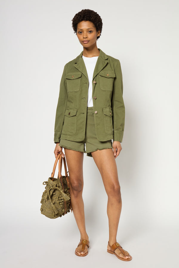 Gerard Darel Veste Militaire à Boutons Dorés - RONNY