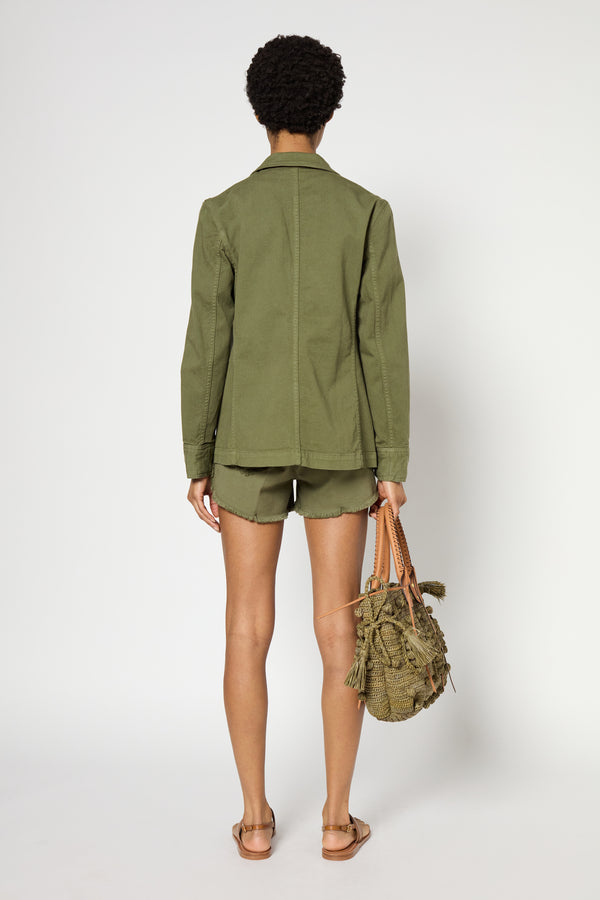 Gerard Darel Veste Militaire à Boutons Dorés - RONNY