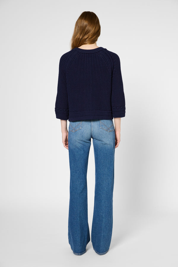 Gerard Darel Gilet En Maille à Boutons Dorés - JORINE