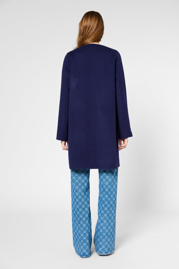 Gerard Darel Manteau Réversible En Laine Fine - SACHA