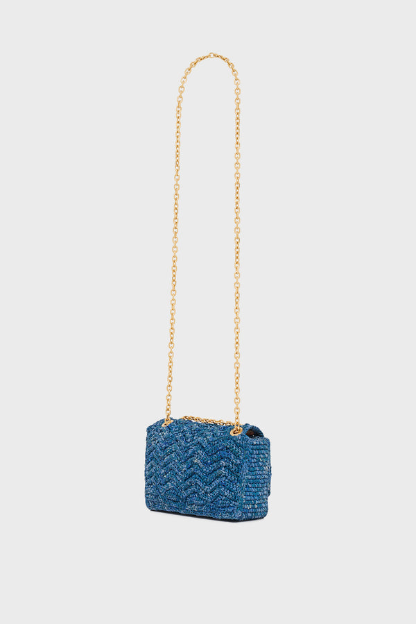 Gerard Darel Mini Sac Porté Travers En Raphia - LE MINI FANNY