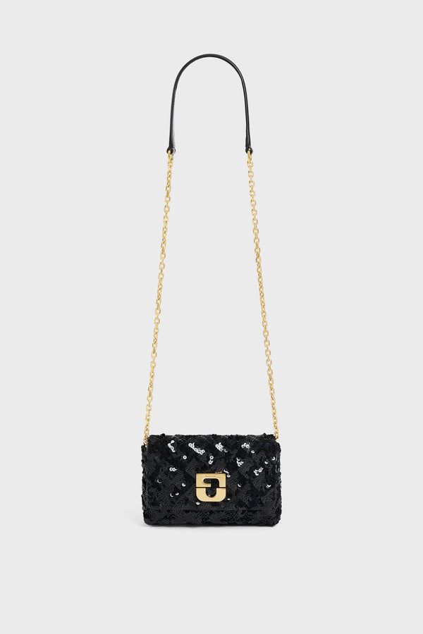 gerard darel Mini sac porté travers en sequin - LE MINI FANNY