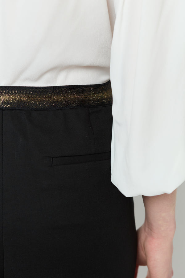 Gerard Darel Pantalon Droit élastiqué En Coton - LOUISE