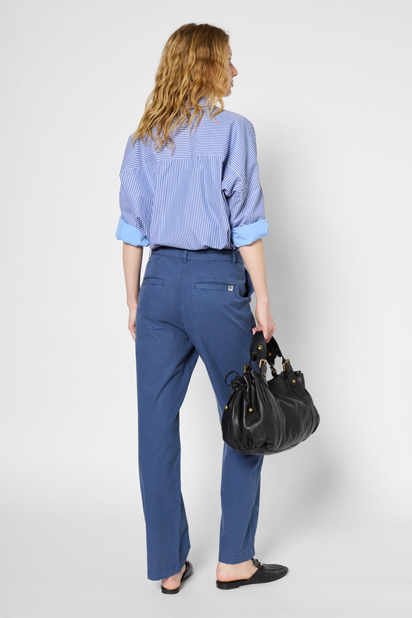 Gerard Darel Pantalon Large En Lin Et Lyocell - LAURETTE