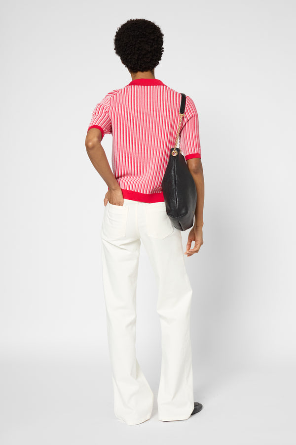 Gerard Darel Polo Bicolore à Manches Courtes - JARELLE