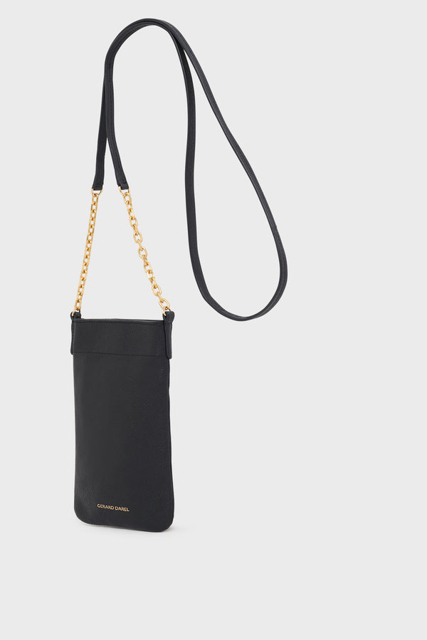 Gerard Darel Porte Téléphone En Cuir - LE CHARLOTTE PHONE