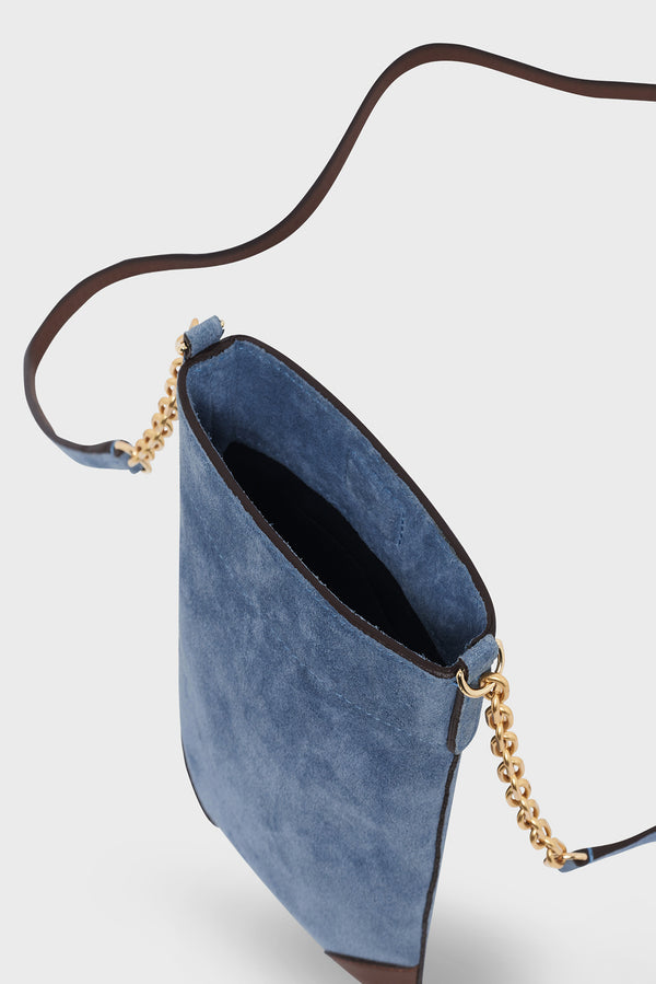 Gerard Darel Porte Téléphone En Cuir Velours - LE CHARLOTTE PHONE