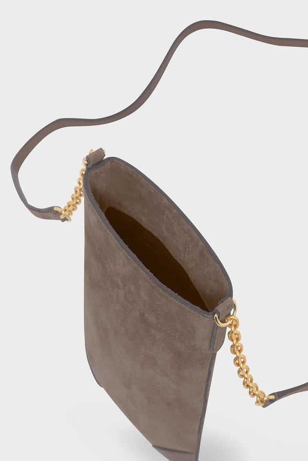 Gerard Darel Porte Téléphone En Cuir Velours - LE CHARLOTTE PHONE