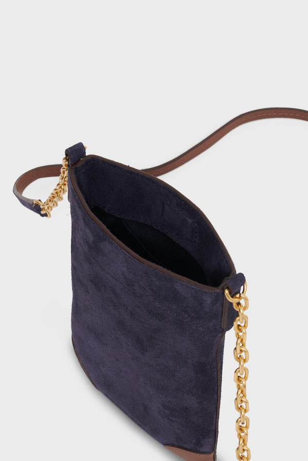 Gerard Darel Porte Téléphone En Cuir Velours - LE CHARLOTTE PHONE