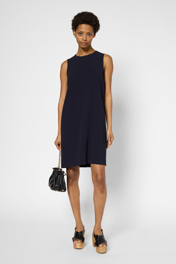 Gerard Darel Robe Courte Et Droite Sans Manche - PAMELA