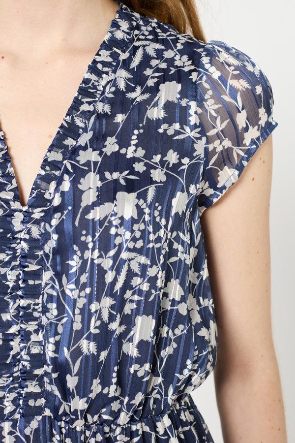 Gerard Darel Robe Longue Et Cintrée Imprimée - PRALINE