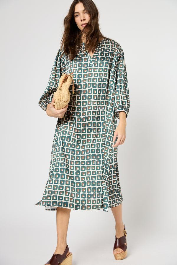 Gerard Darel Robe Midi à Imprimé Géométrique - PIETRA