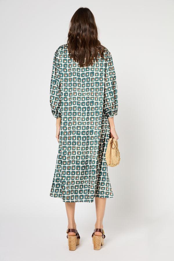 Gerard Darel Robe Midi à Imprimé Géométrique - PIETRA