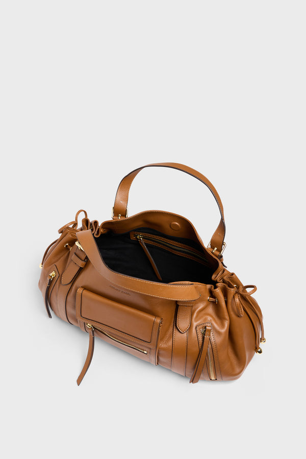 Gerard Darel Sac à Main En Cuir Avec Poches Zippées - ST GERMAIN