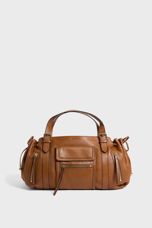 gerard darel Sac à main en cuir avec poches zippées - ST GERMAIN