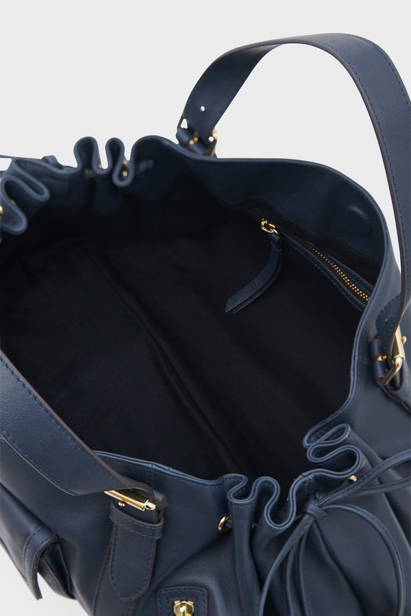 Gerard Darel Sac à Main En Cuir Avec Poches Zippées - ST GERMAIN