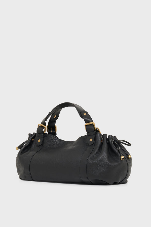 Gerard Darel Sac à Main En Cuir Grainé Intérieur Métallisé - 24H