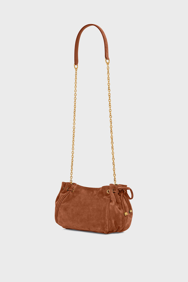 Gerard Darel Sac Bandoulière En Cuir Velours - LE MINI 24