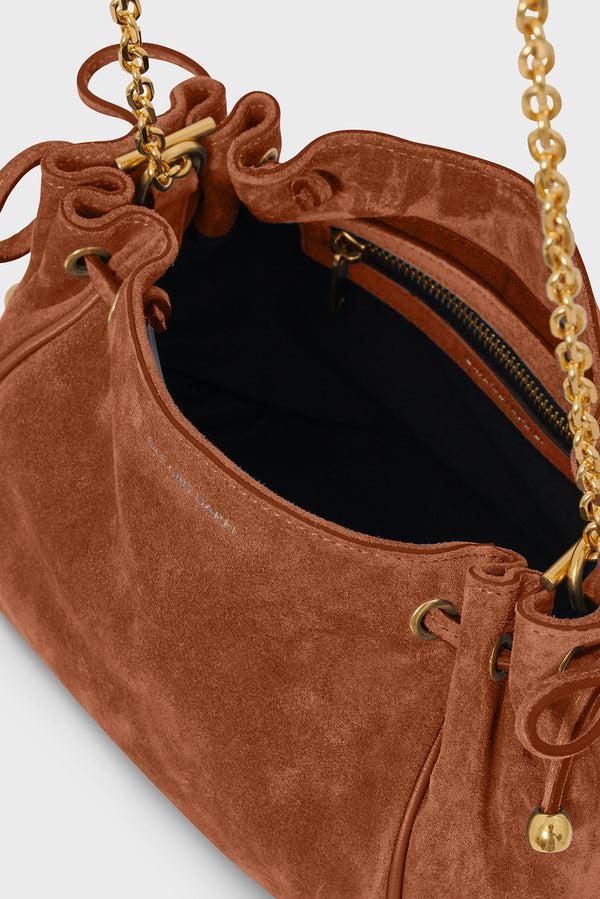 Gerard Darel Sac Bandoulière En Cuir Velours - LE MINI 24