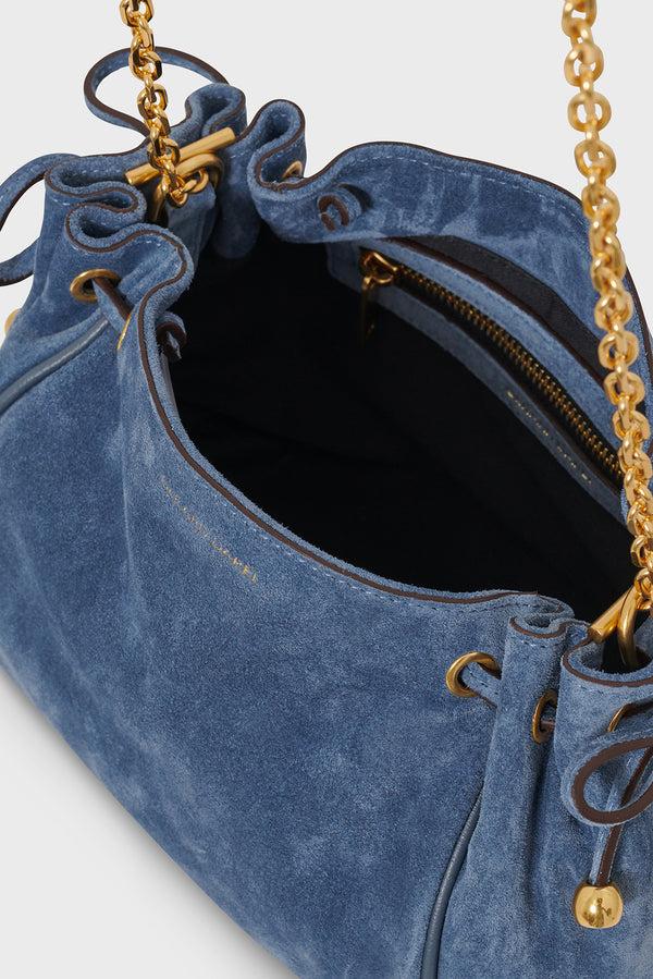 Gerard Darel Sac Bandoulière En Cuir Velours - LE MINI 24