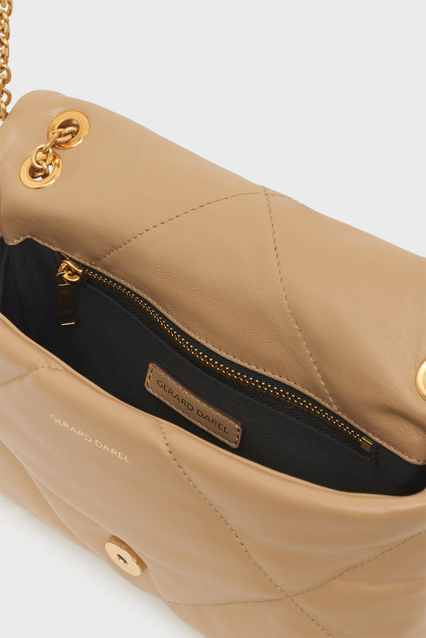 Gerard Darel Sac Porté Travers En Cuir Matelassé - LE FANNY