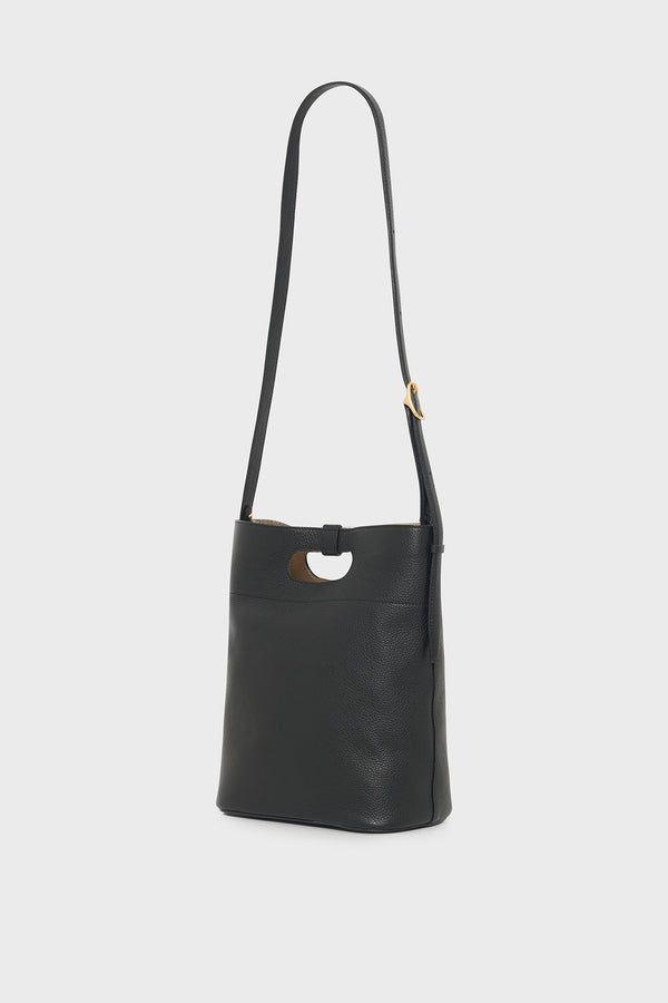 Gerard Darel Sac Seau En Cuir Intérieur Métallisé - AVA