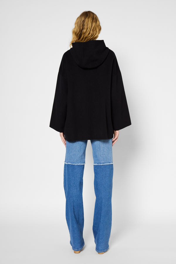 Gerard Darel Veste à Capuche En Laine Double Face - SOLENE