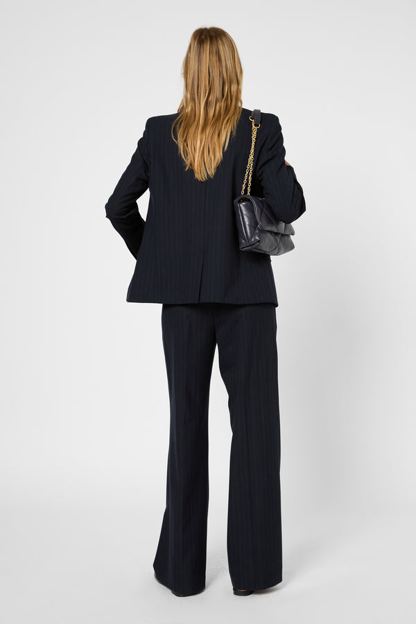 Gerard Darel Veste De Tailleur à Fines Rayures - RABY