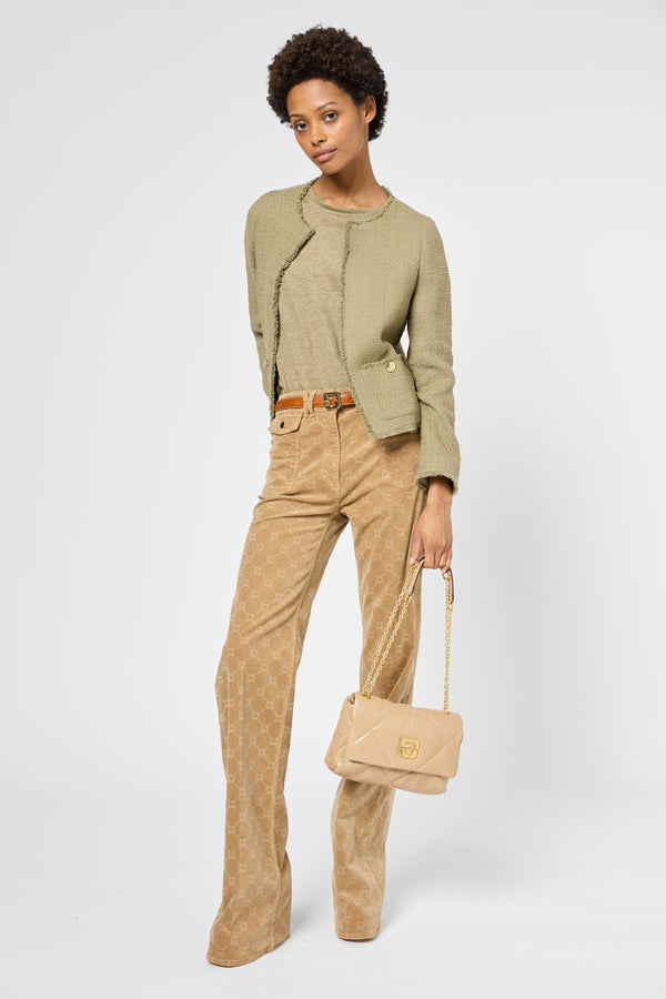 Gerard Darel Veste En Tweed Et Boutons Dorés - RODINA