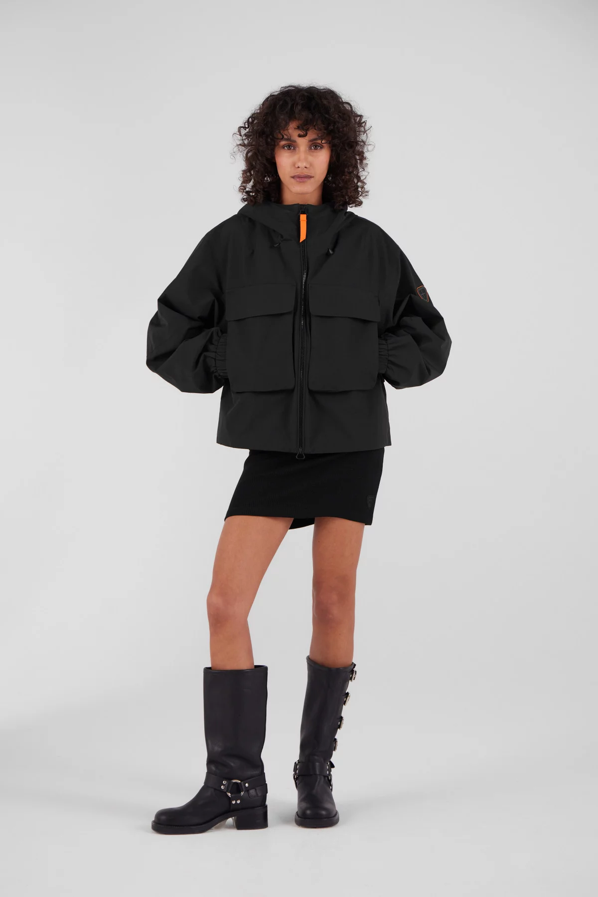 gertrude gaston Coupe-vent avec poches appliquées Chimene