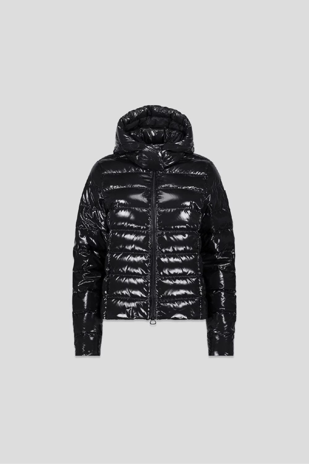 gertrude gaston Doudoune légère ajustée en nylon glossy France Bright