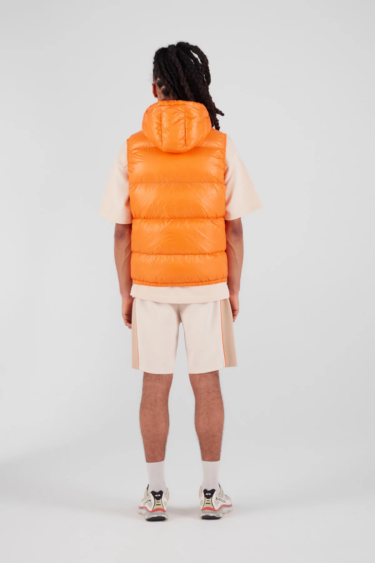 Gertrude Gaston Doudoune Sans Manches En Nylon Brillant Cesar