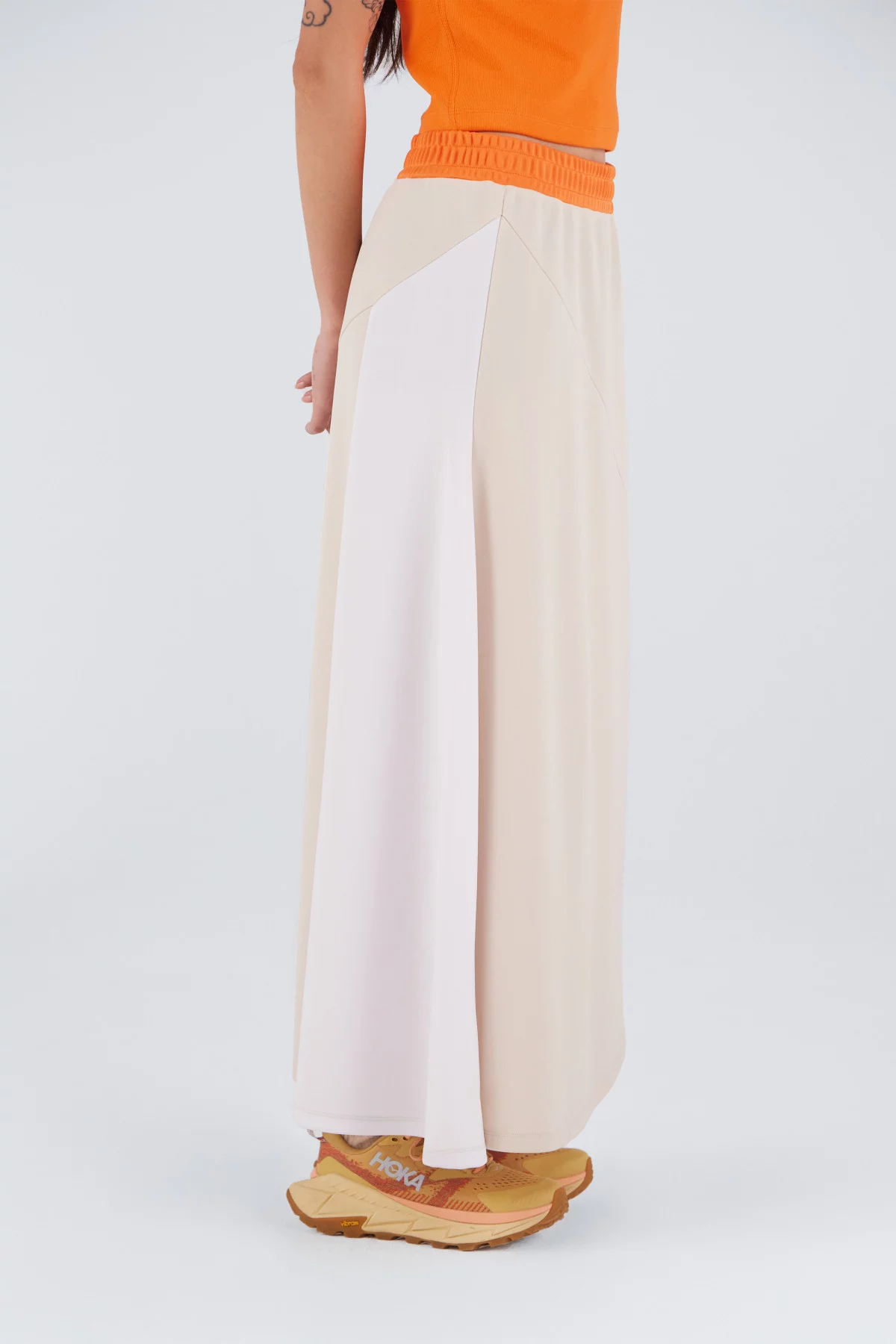 Gertrude Gaston Jupe Midi En Maille Fan