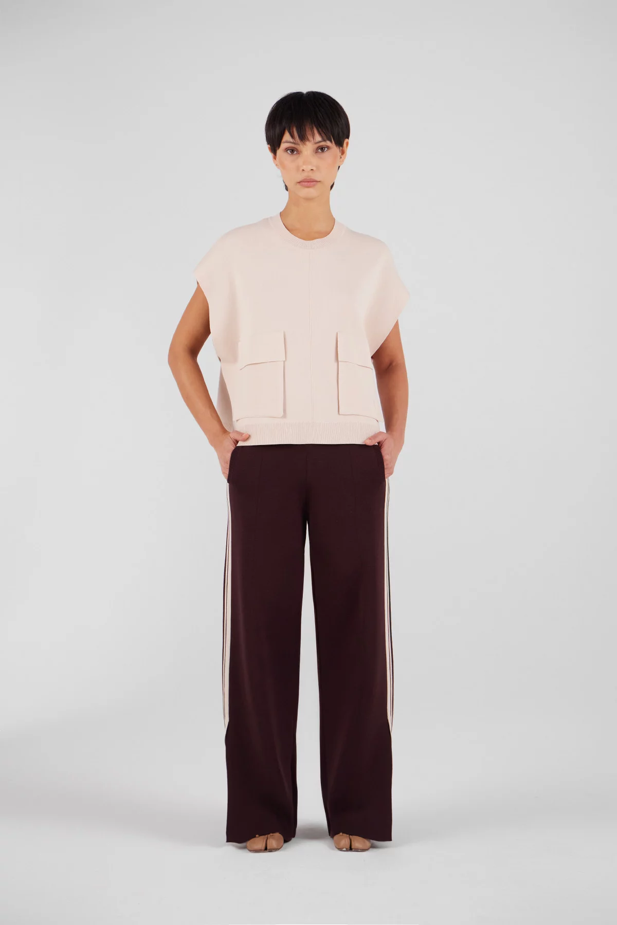 Gertrude Gaston Pantalon En Maille Irma