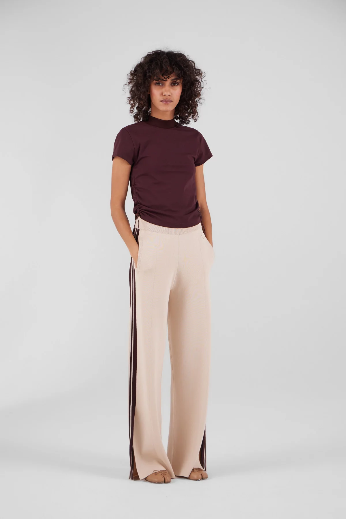 gertrude gaston Pantalon en maille Irma