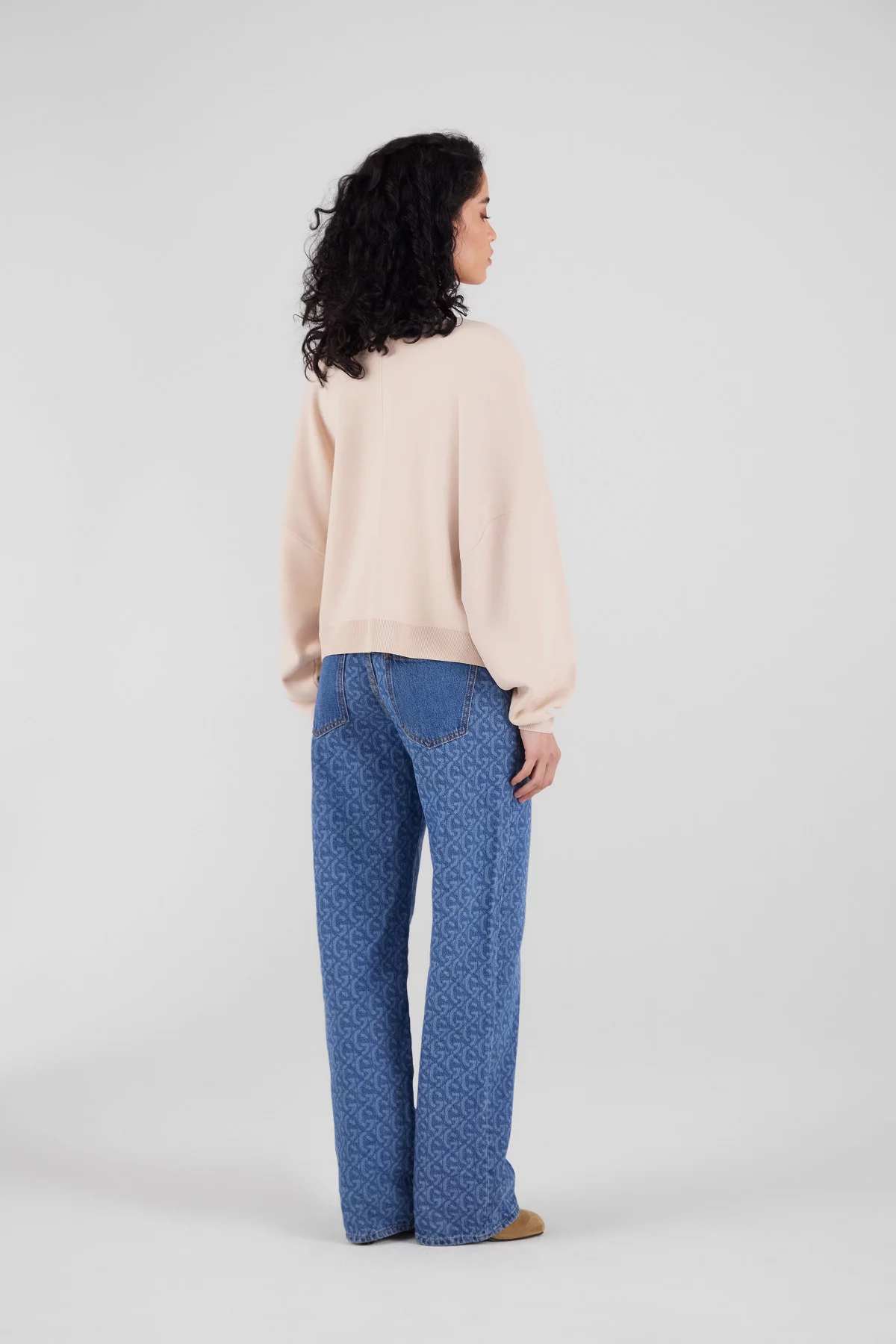 Gertrude Gaston Pull Col Rond En Maille Chandler