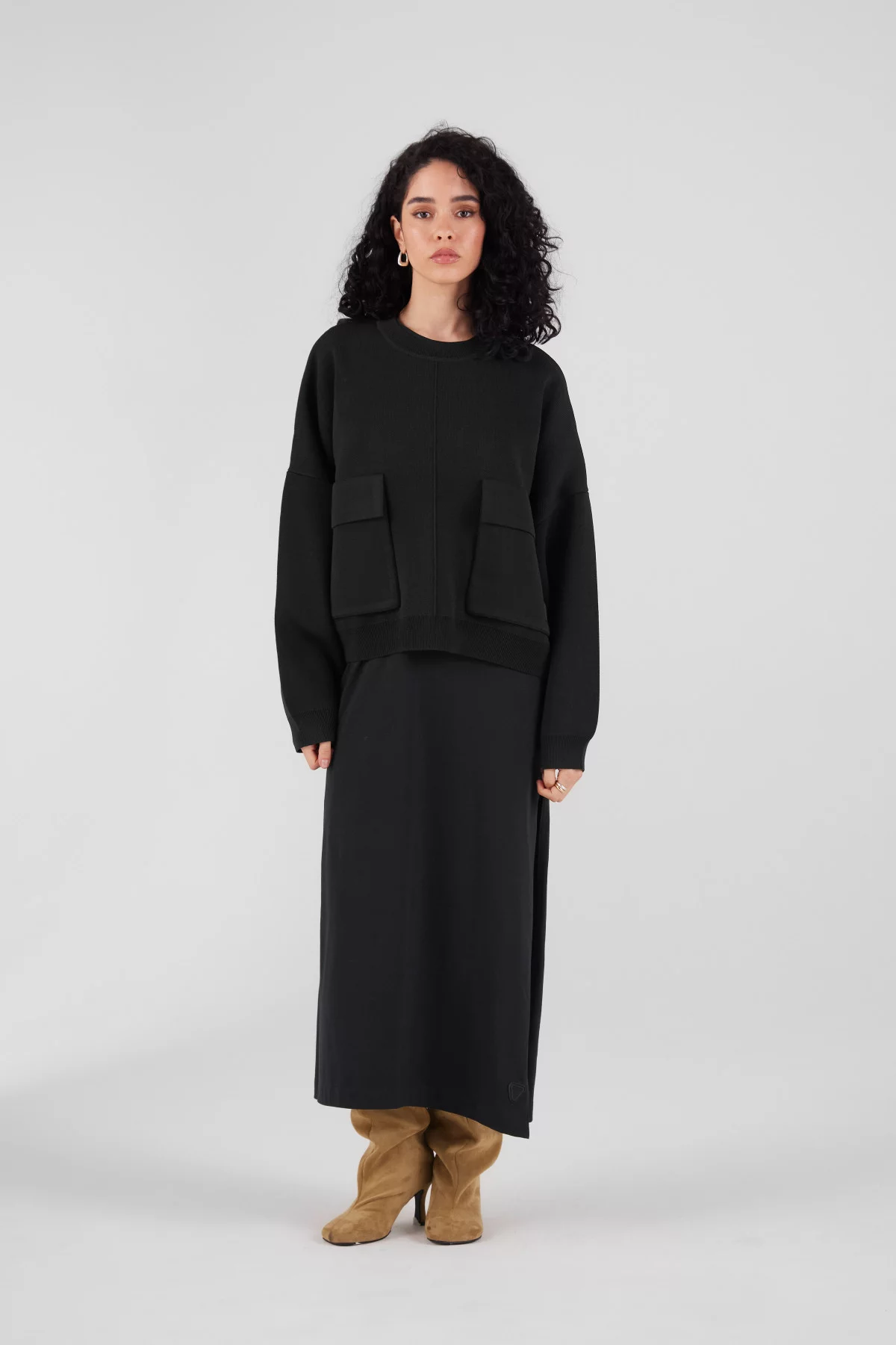 Gertrude Gaston Pull Col Rond En Maille Chandler